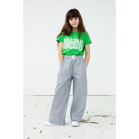 Mads Nørgaard Popla Pipa Pants Castlerock/Optical White