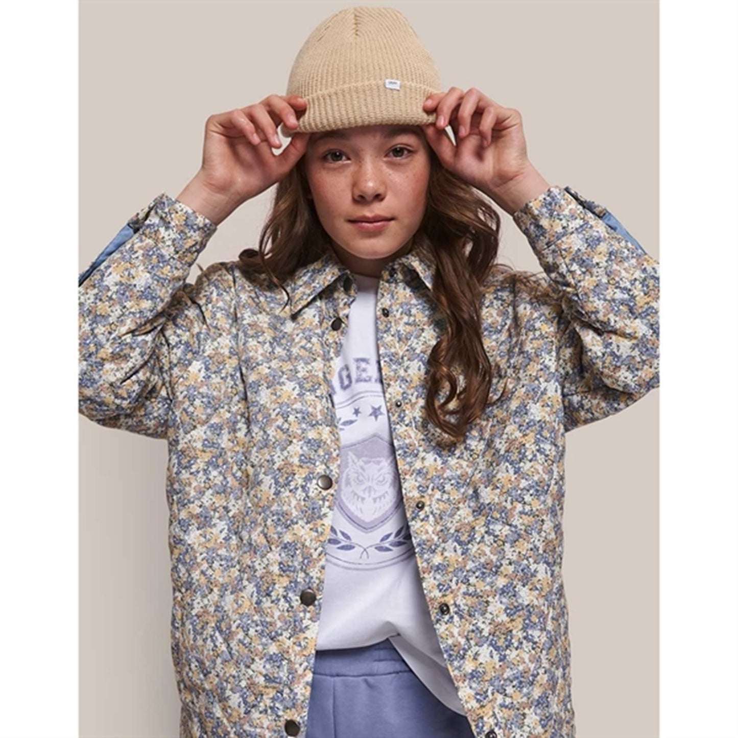 GRUNT Purple Laia Quilt Jacket