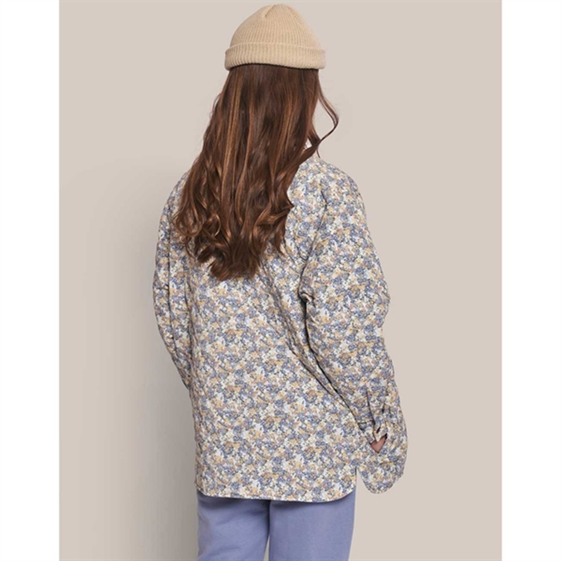 GRUNT Purple Laia Quilt Jacket