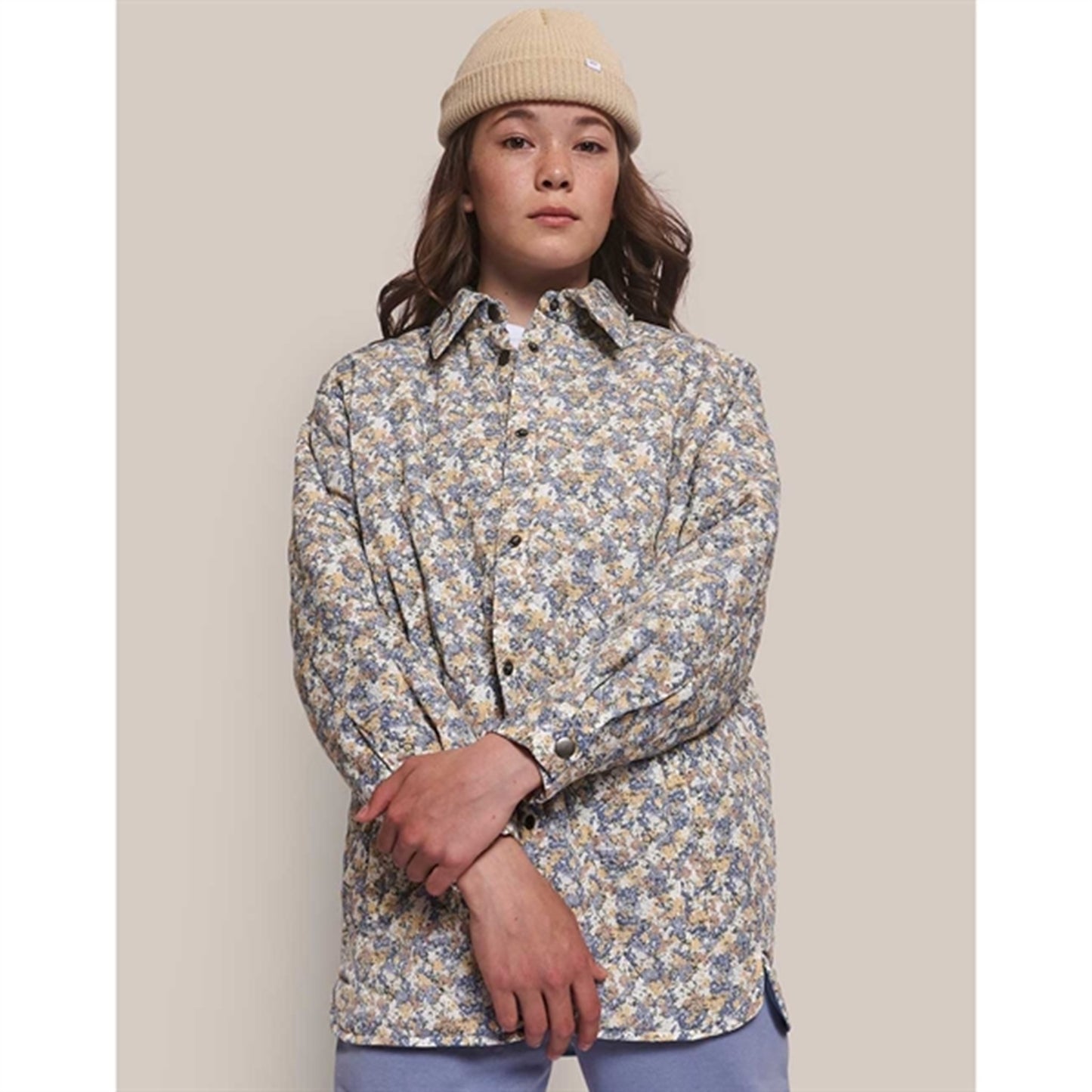 GRUNT Purple Laia Quilt Jacket