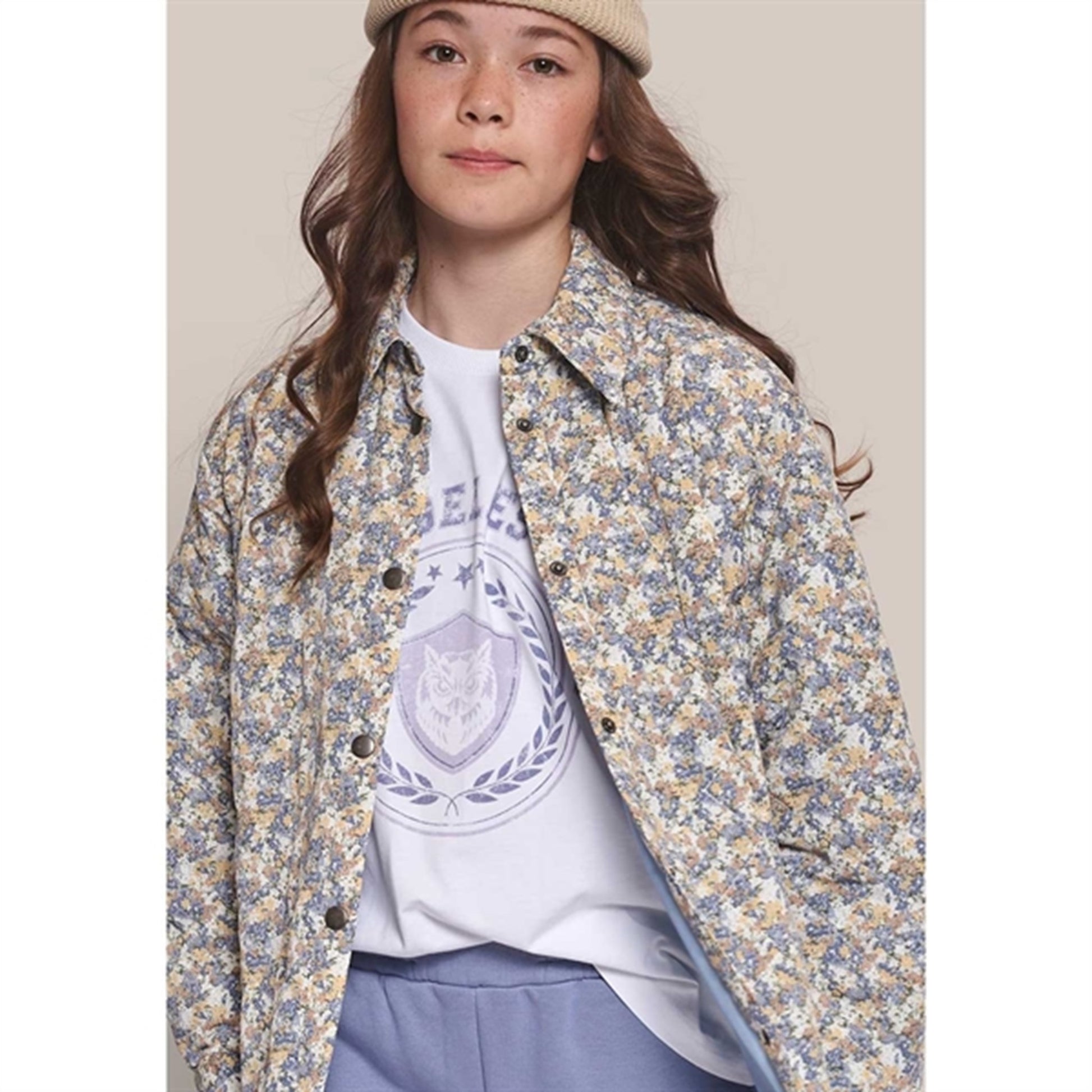 GRUNT Purple Laia Quilt Jacket