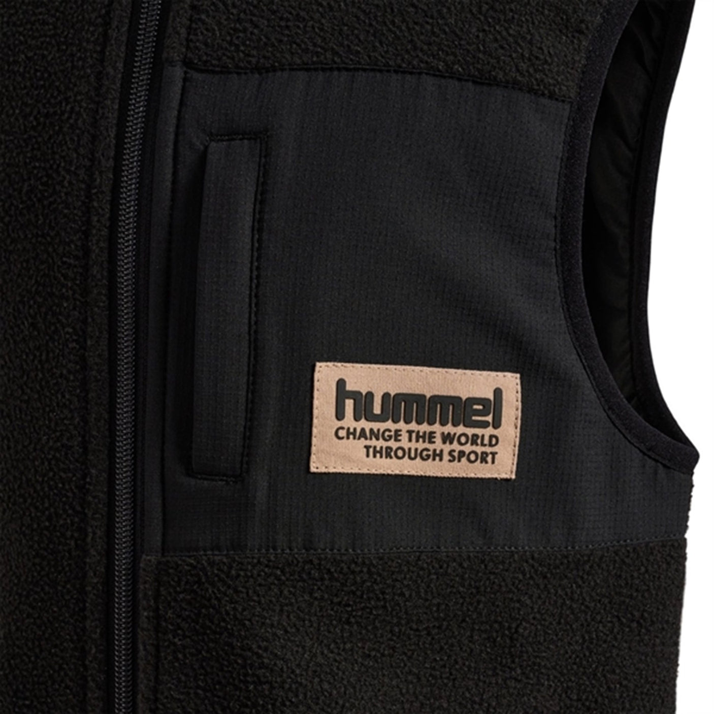 Hummel Black Dare Fleece Vest