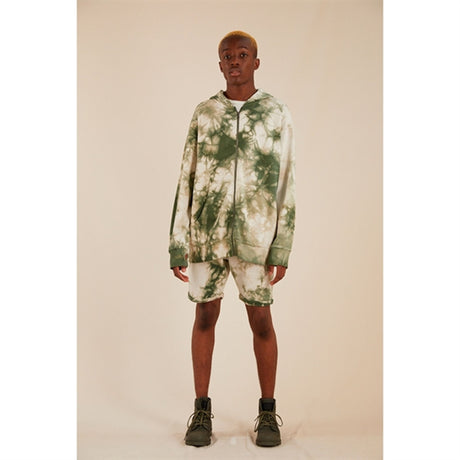 Finger In The Nose Safari Khaki Tie & Dye Zipped Hoodie 2
