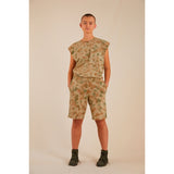 Finger In The Nose Dunk Khaki Tie & Dye Bermuda Shorts 3