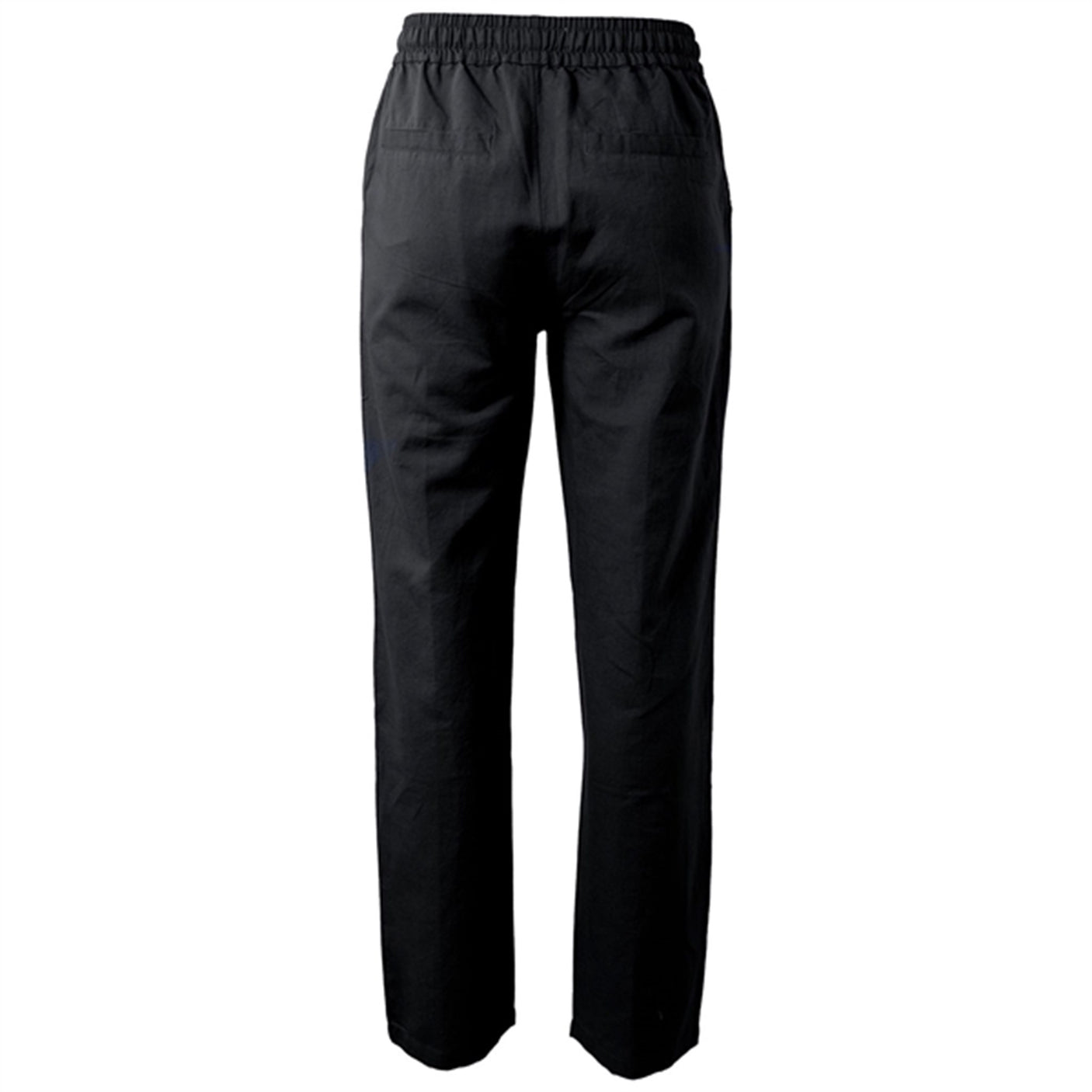 HOUNd Linen-blend Pants Black