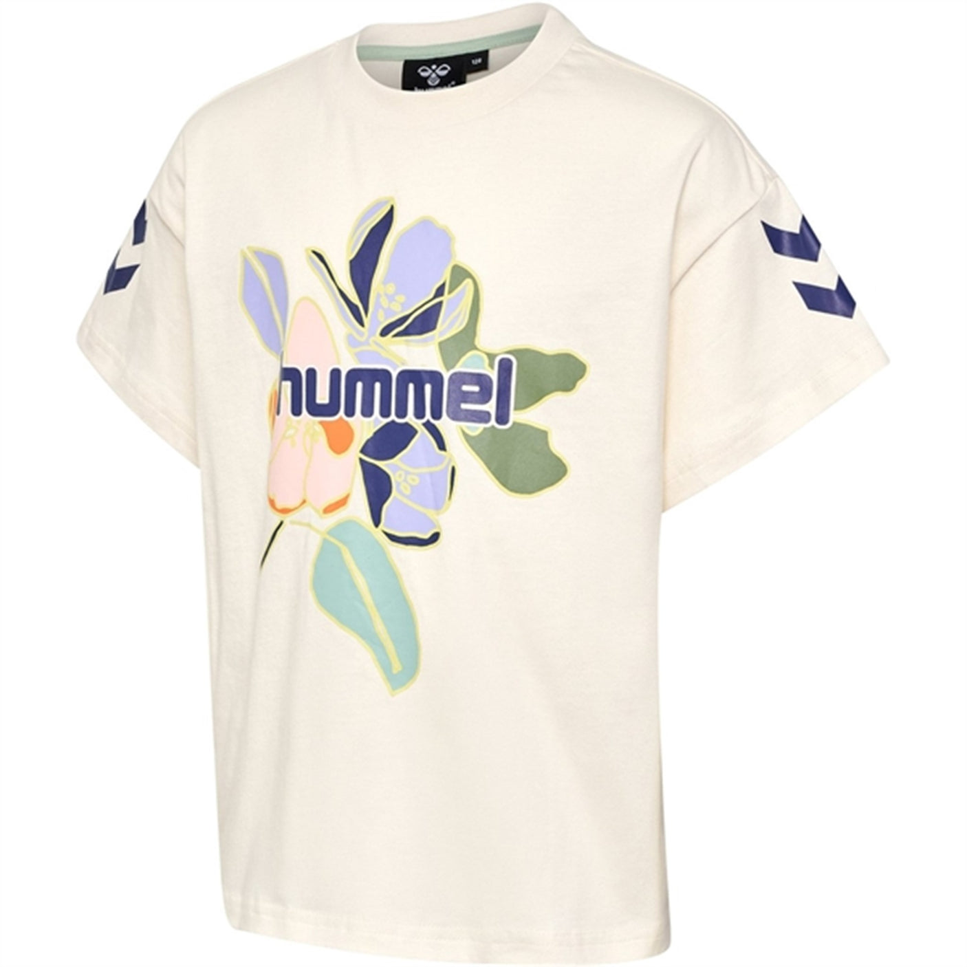 Hummel Whitecap Gray Art Boxy T-Shirt