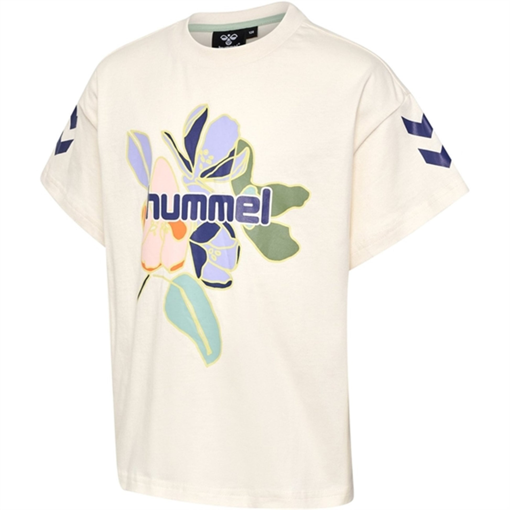 Hummel Whitecap Gray Art Boxy T-Shirt