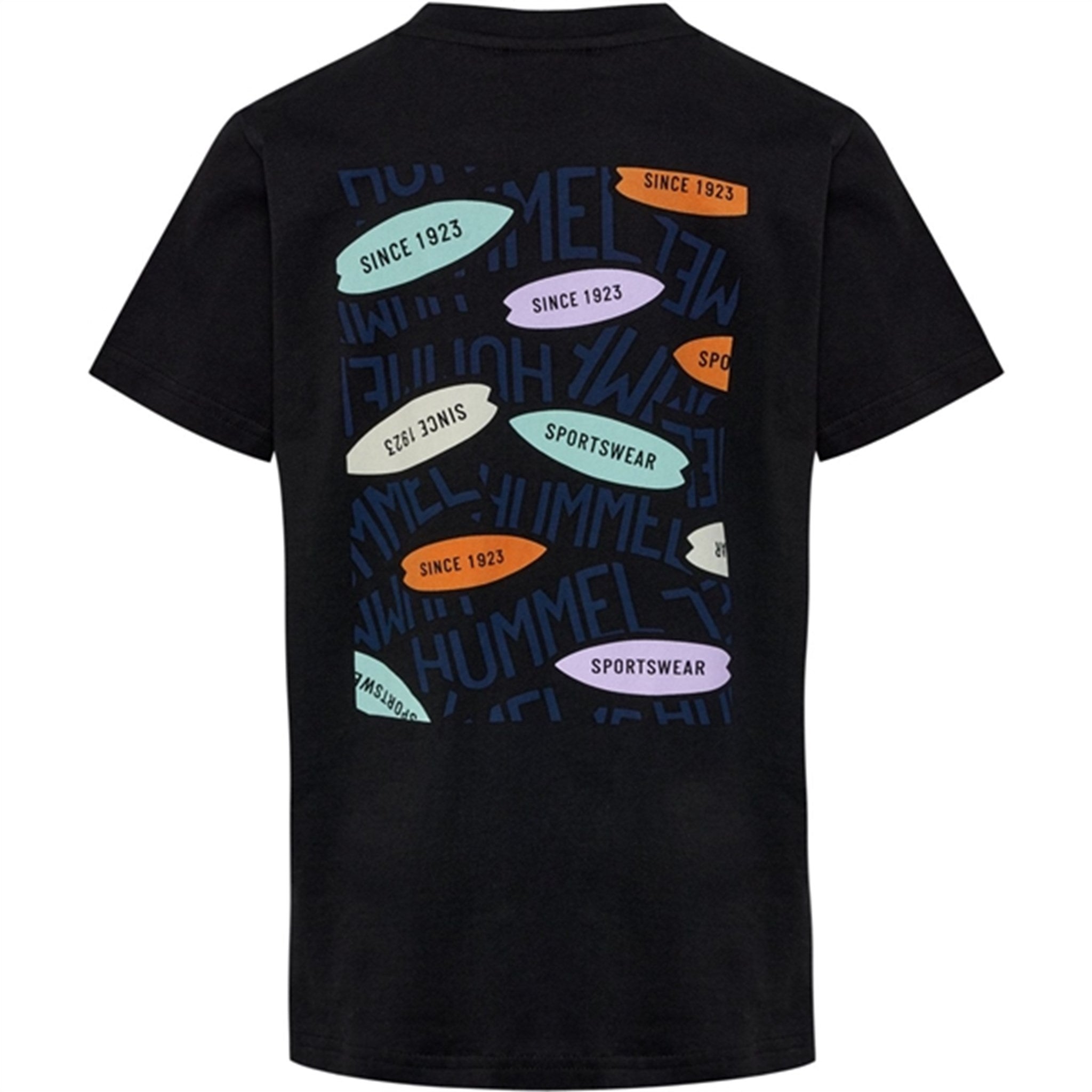 Hummel Black Surf T-Shirt 4