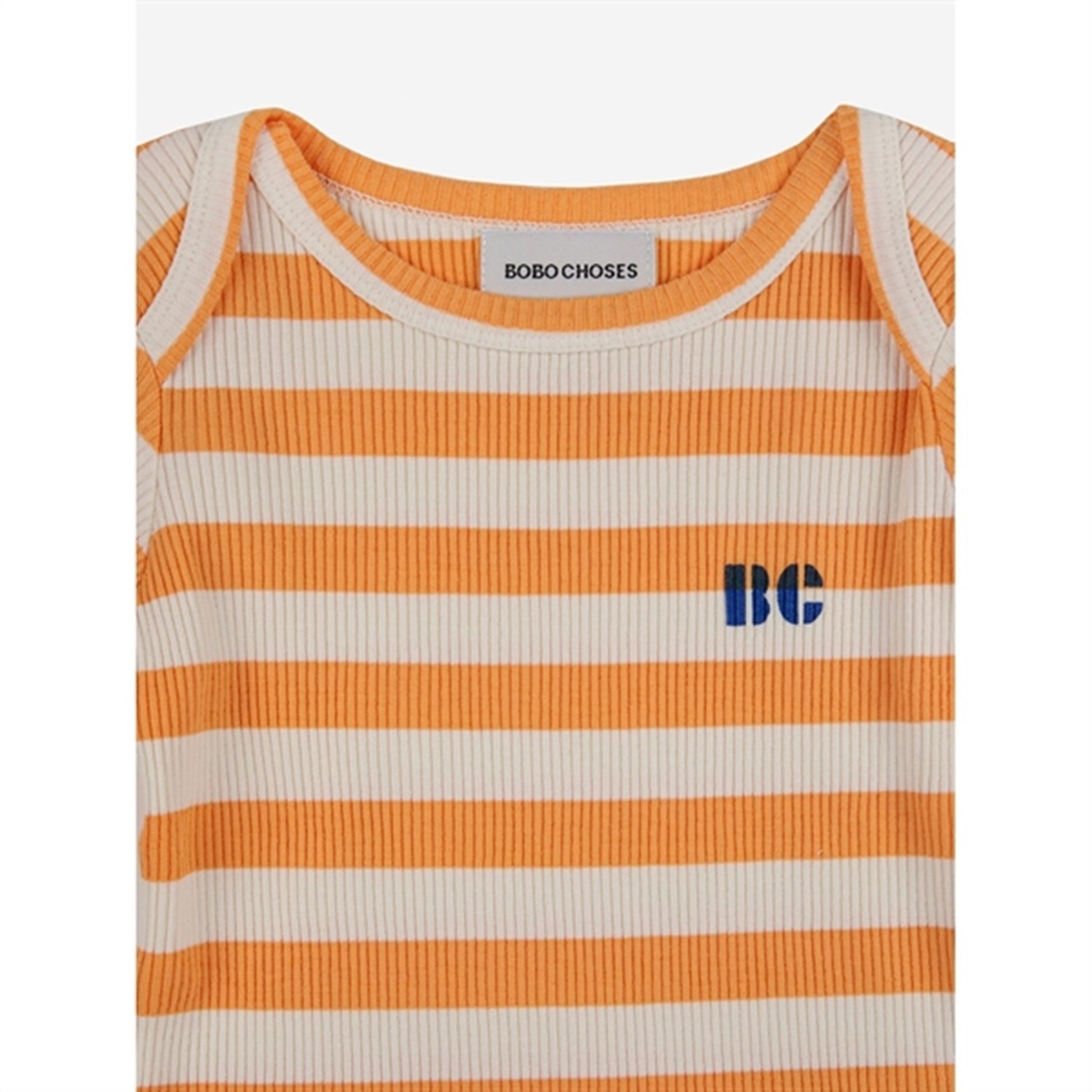 Bobo Choses Curry Yellow Stripes Body 2-pack