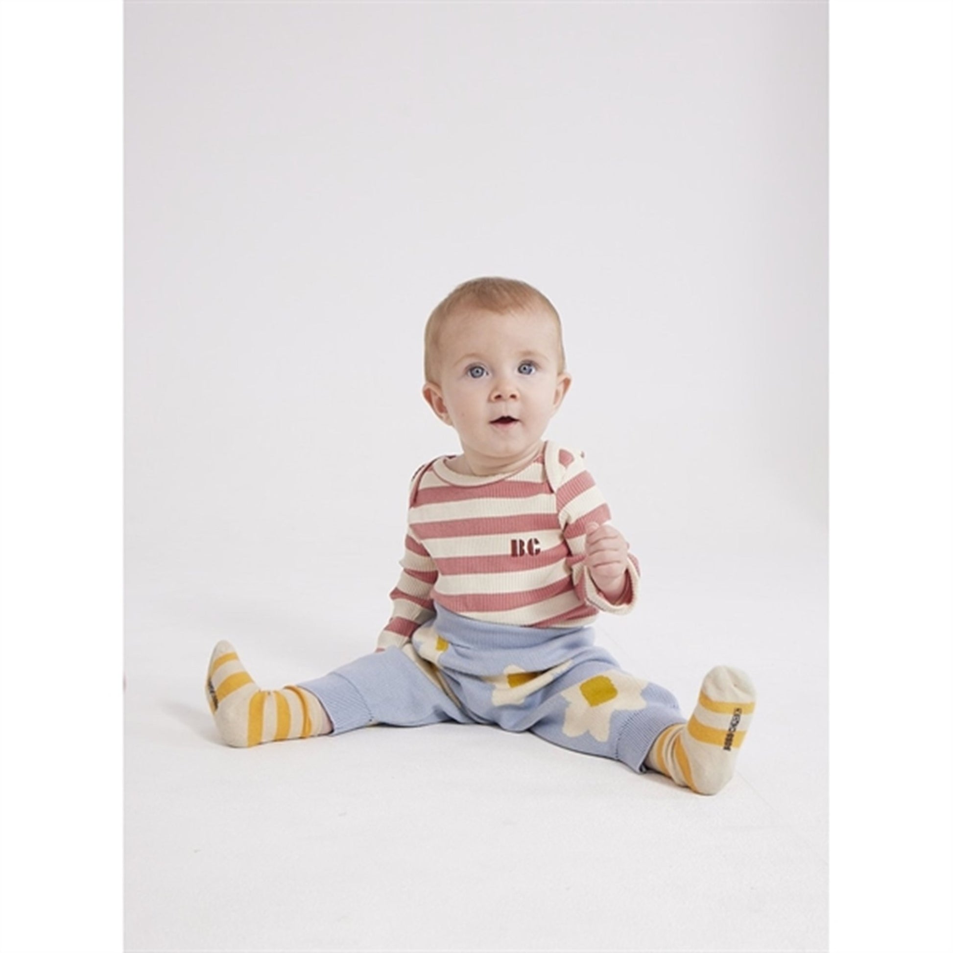 Bobo Choses Burgundy Red Maroon Stripes Body 2-pack