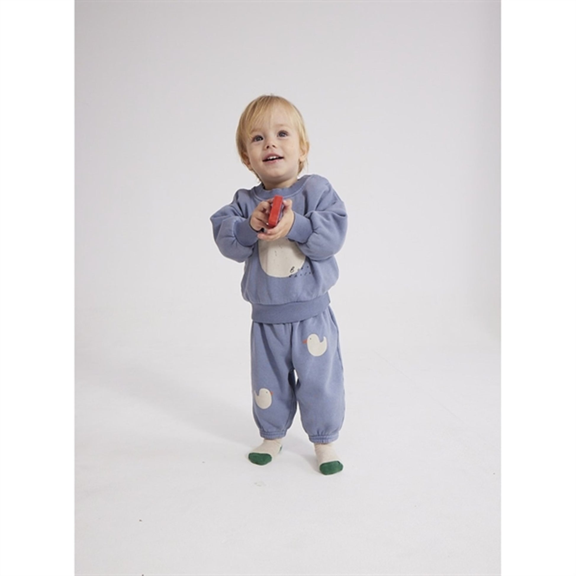 Bobo Choses Blue Rubber Duck Sweatshirt