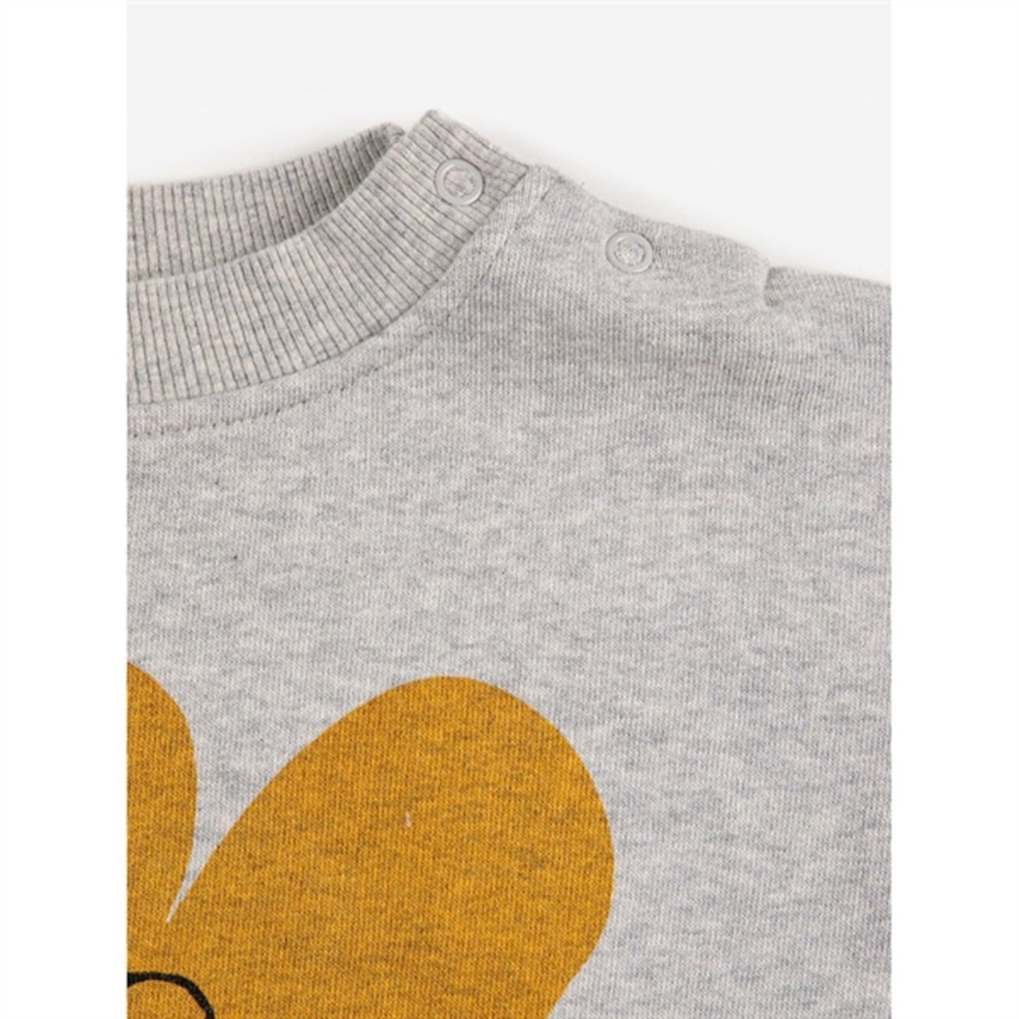 Bobo Choses Light Heather Grey Mouse Sweatshirt