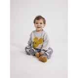 Bobo Choses Light Heather Grey Mouse Sweatshirt