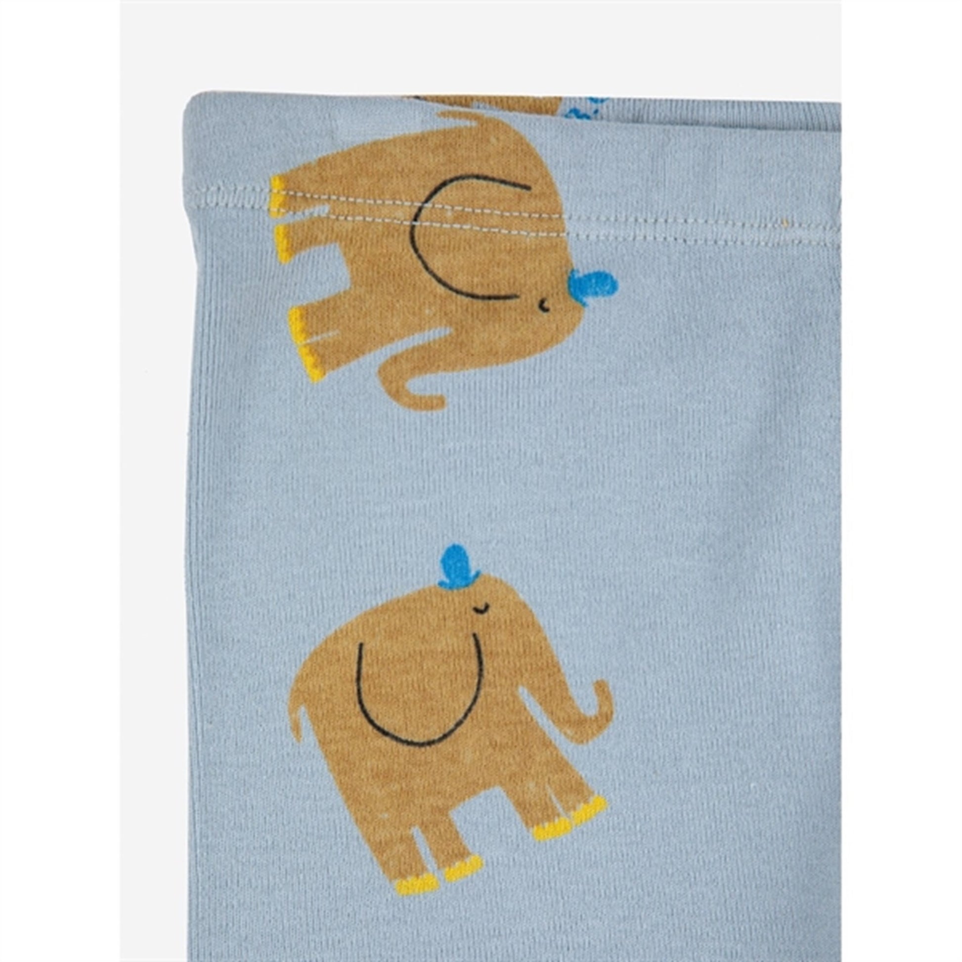 Bobo Choses Light Blue The Elephant Leggings AOP