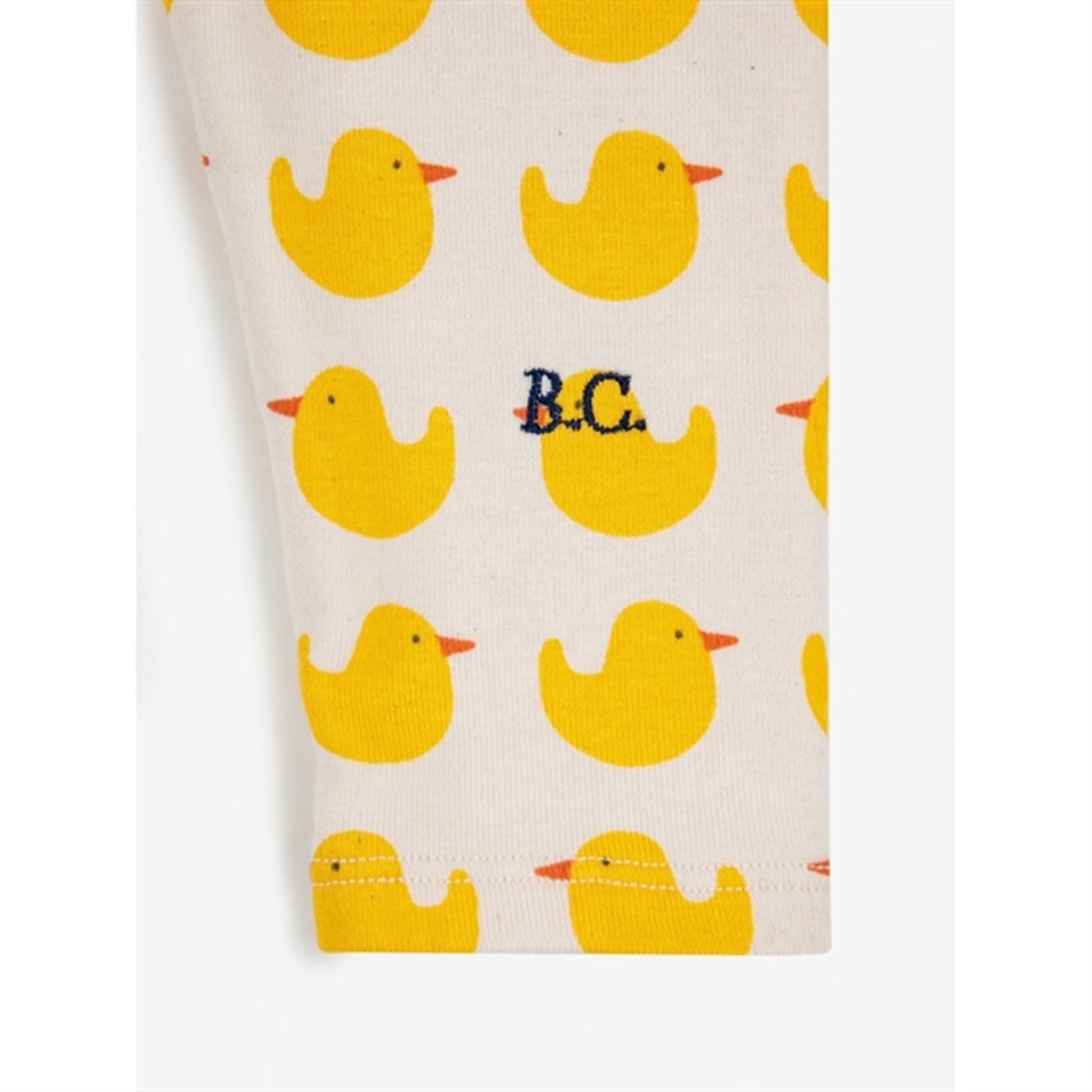 Bobo Choses White Rubber Duck Leggings AOP