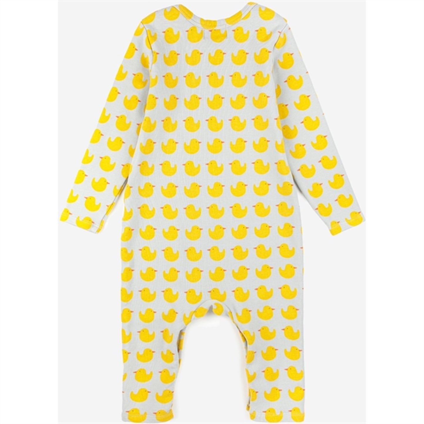 Bobo Choses Light Grey Rubber Duck Onesie AOP