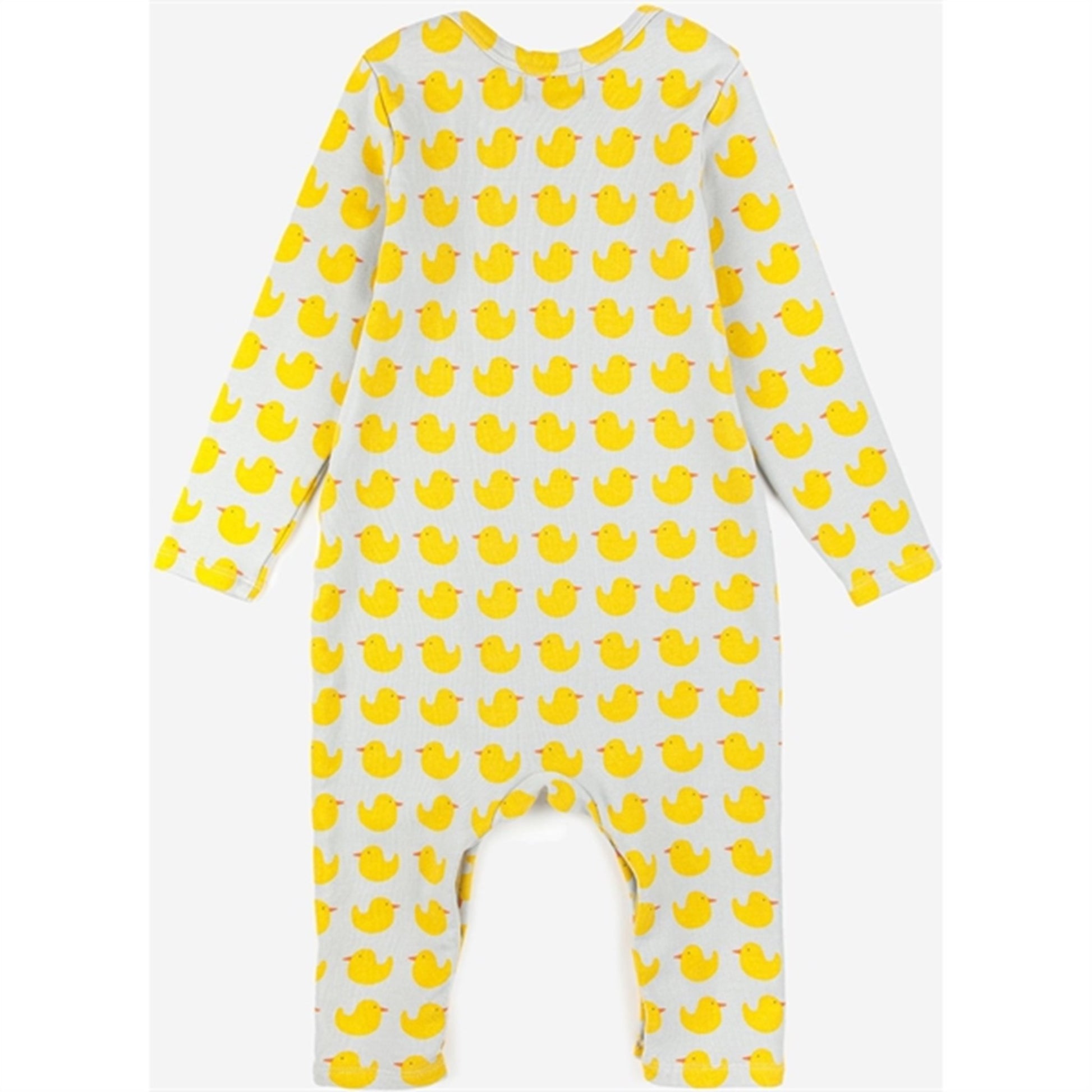 Bobo Choses Light Grey Rubber Duck Onesie AOP