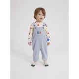 Bobo Choses Light Blue Multicolor B.C Corduroy Overall