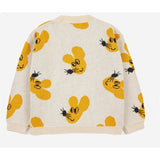 Bobo Choses Beige Mouse Cardigan AOP