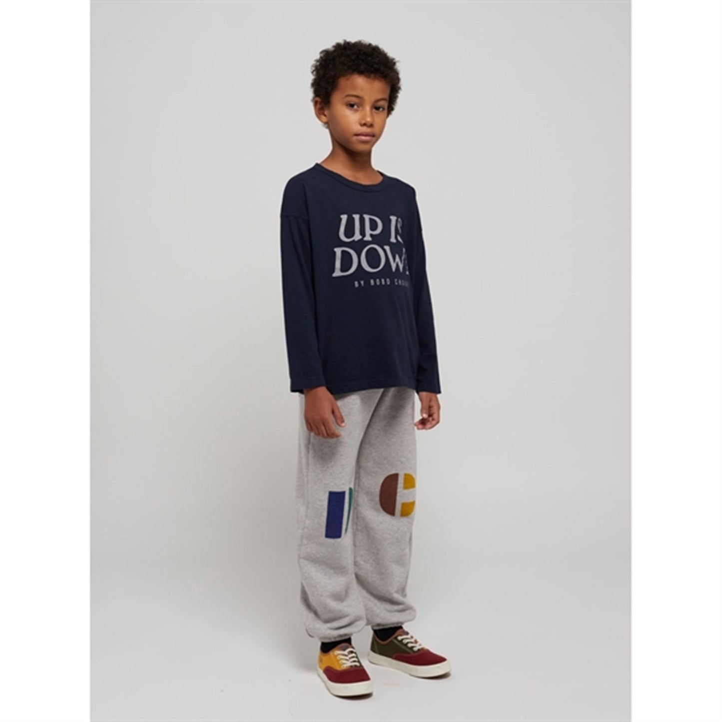 Bobo Choses Midnight Blue Up Is Down Blouse