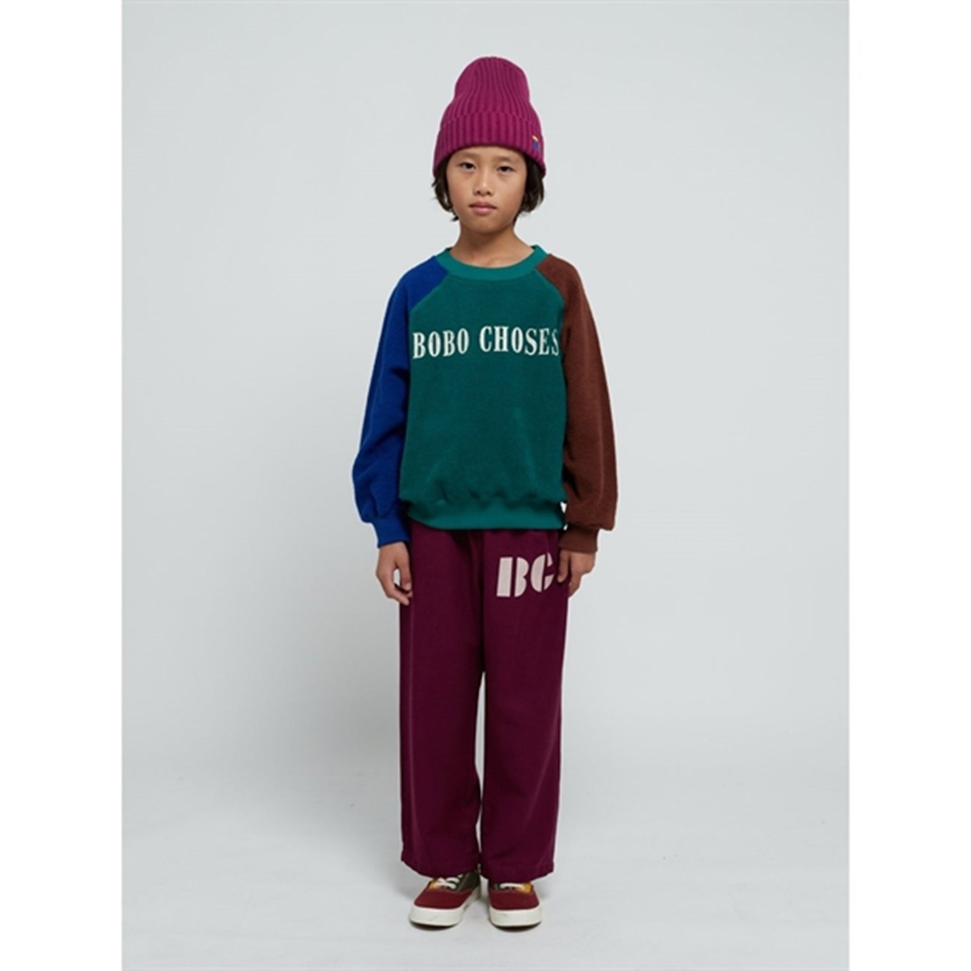 Bobo Choses Multicolor Bobo Choses Color Block Sweatshirt