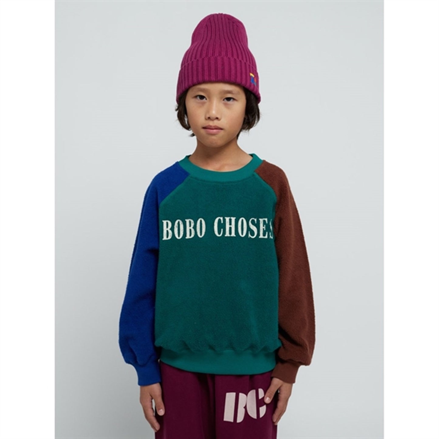 Bobo Choses Multicolor Bobo Choses Color Block Sweatshirt