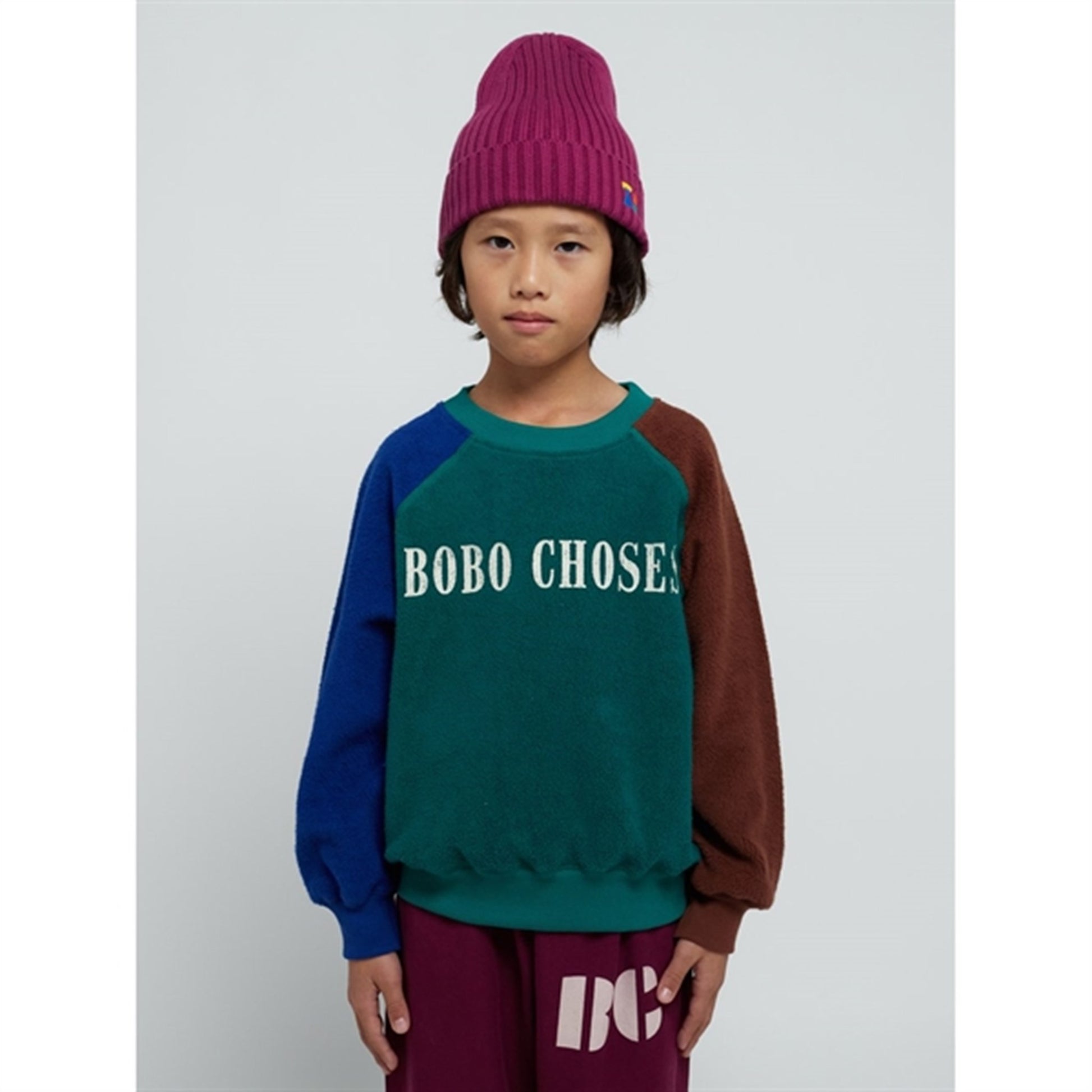 Bobo Choses Multicolor Bobo Choses Color Block Sweatshirt