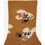 Bobo Choses Brown Mouse Socks AOP