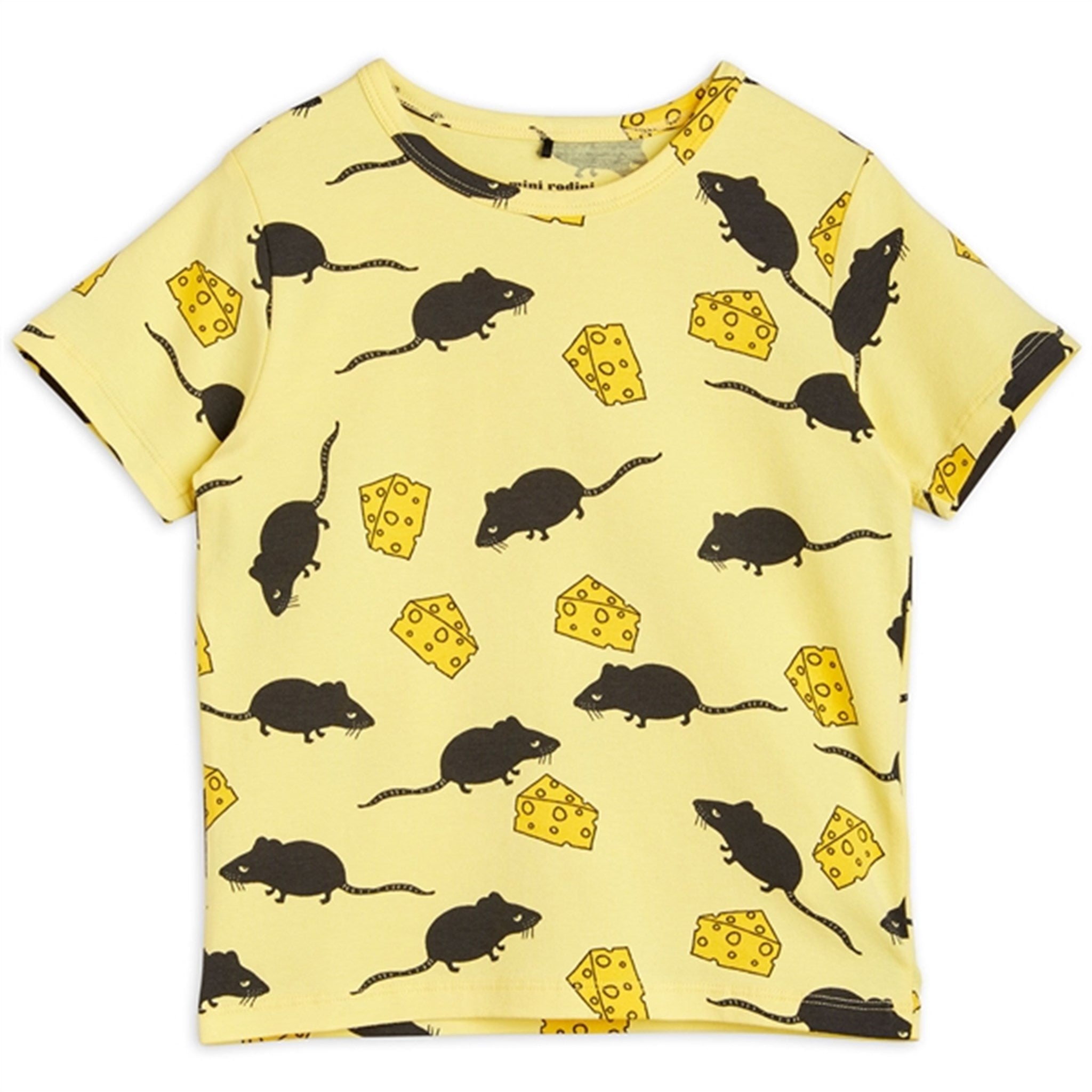 Mini Rodini Mouse Yellow T-shirt