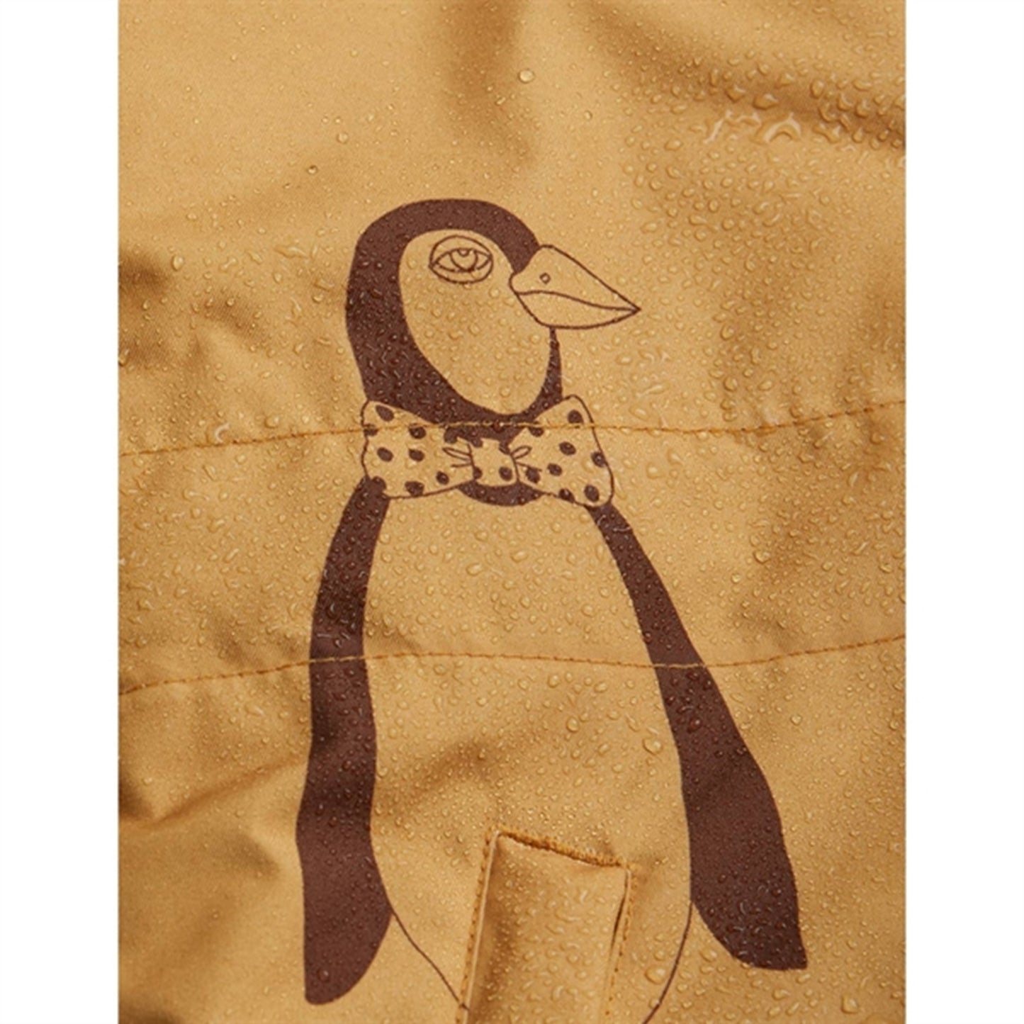 Mini Rodini Kebnekaise Penguin Overall Beige