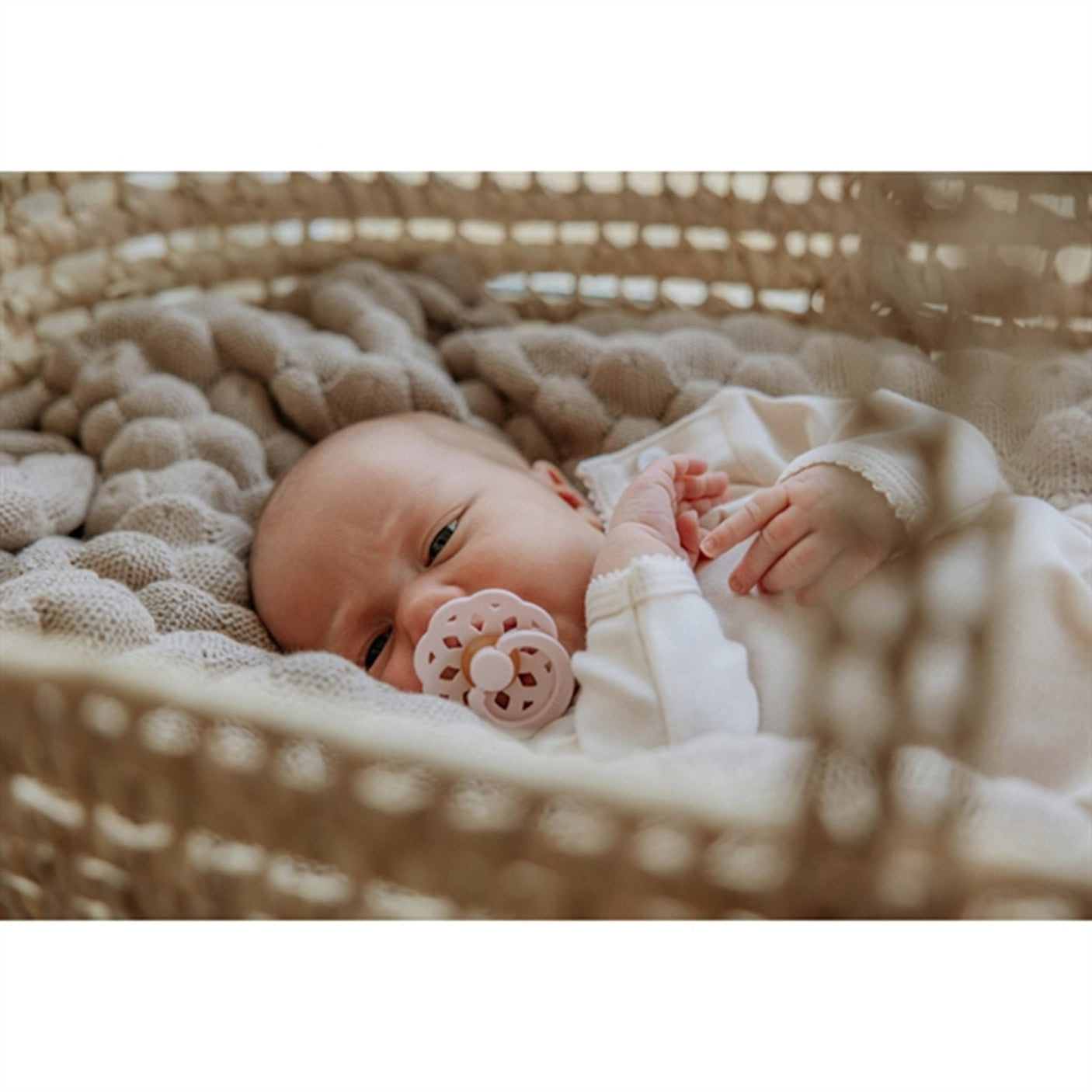 Bibs Boheme Latex Pacifier 2-pack Dark Oak/Blush