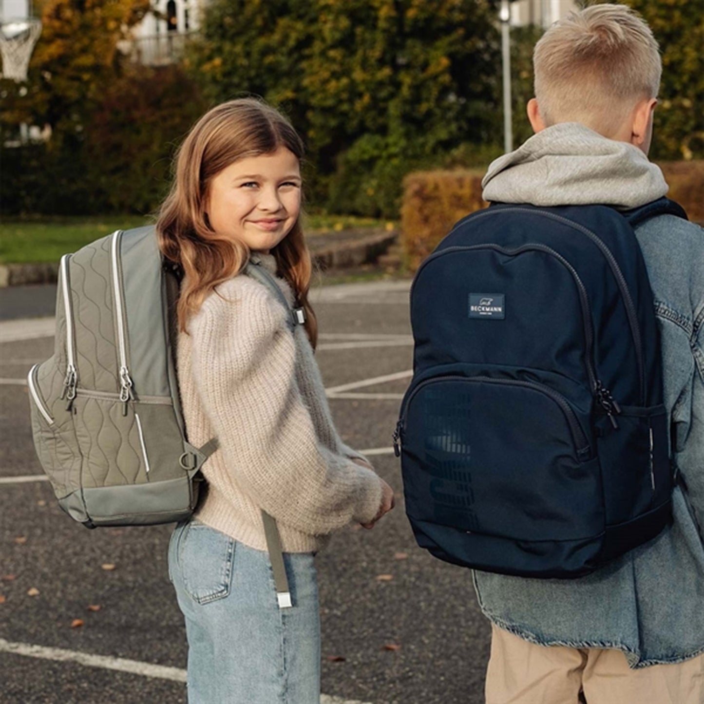 Beckmann Sport Junior Backpack Green Padded