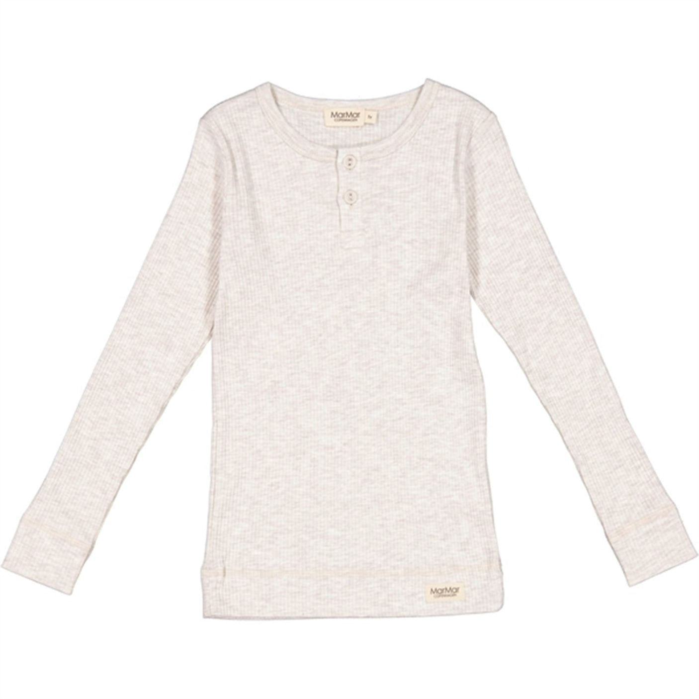 MarMar Modal Beige Melange Bluse