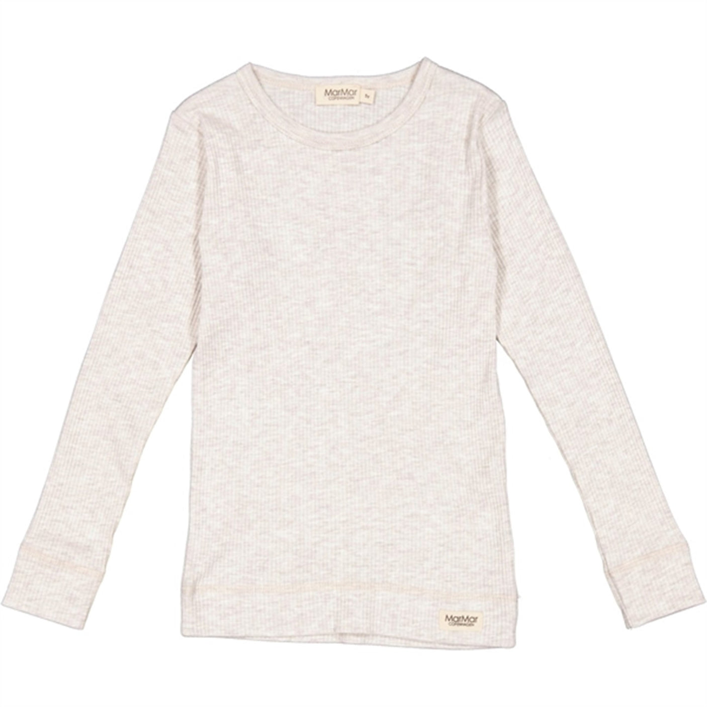 MarMar Modal Beige Melange Plain Blouse