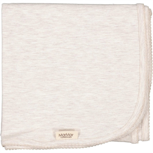 MarMar New Born Beige Melange Alida Baby Blanket