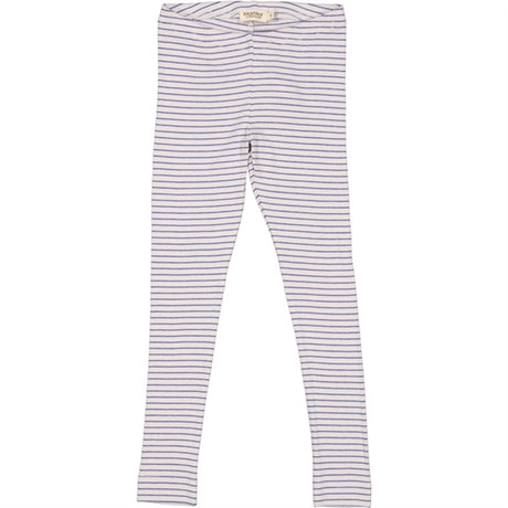 MarMar Modal Rib Space Blue Stripe Leggings