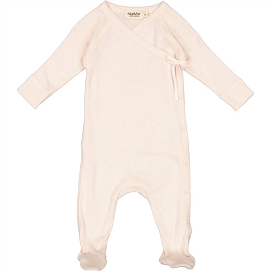 MarMar New Born Barely Rose Rubetta Pointelle Romper