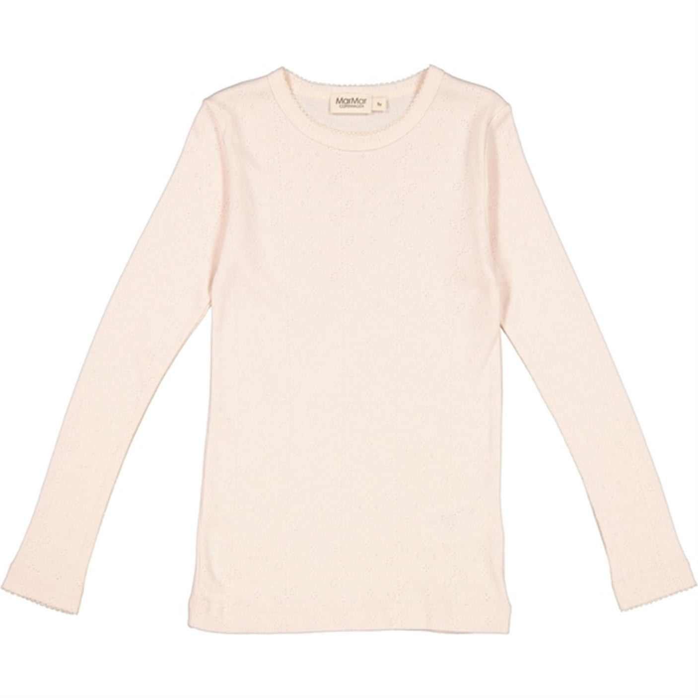 MarMar Modal Barely Rose Tamra Pointelle Blouse