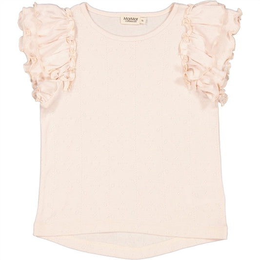 MarMar Modal Barely Rose Tavora Frill Pointelle T-shirt
