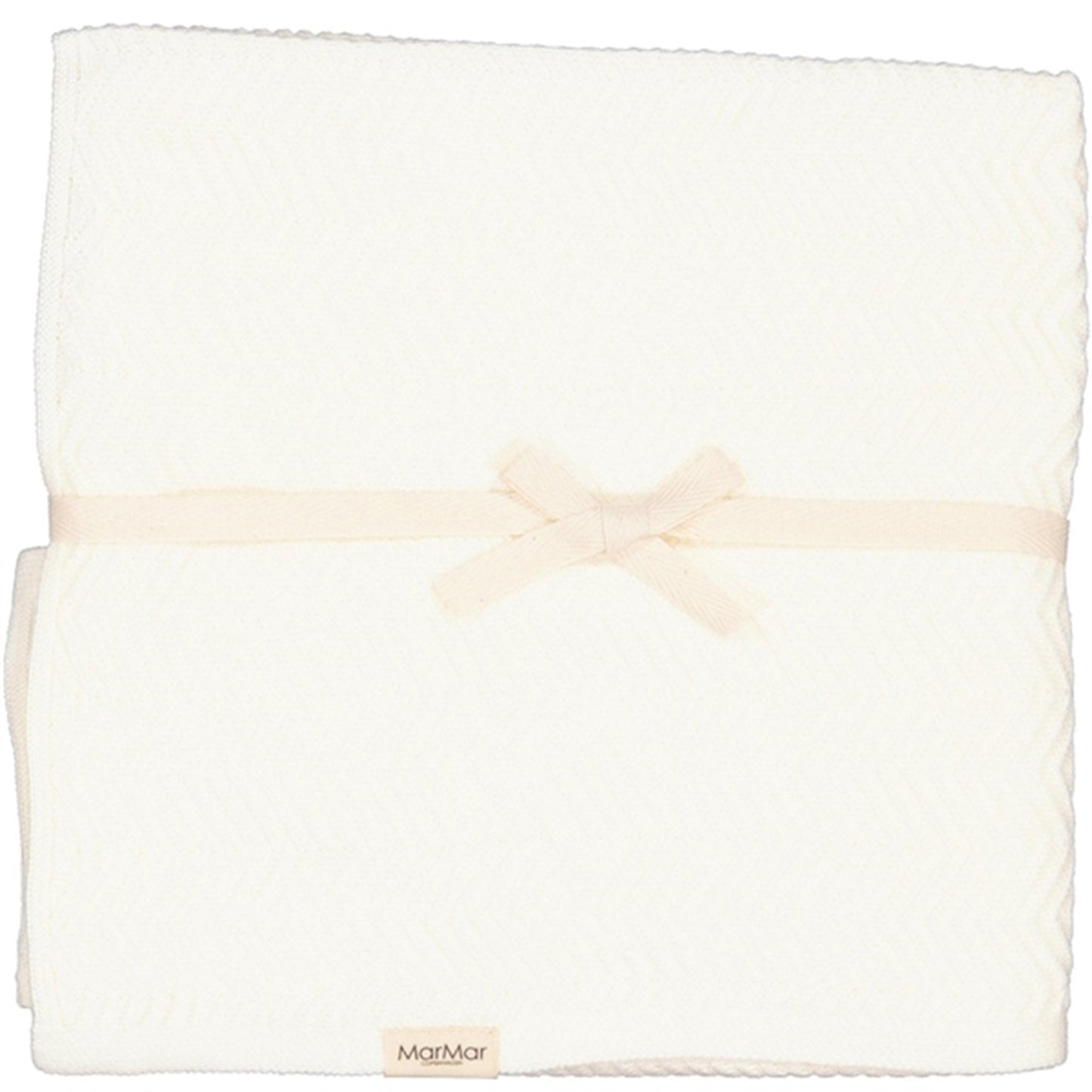 MarMar New Born Gentle White Alia Blanket