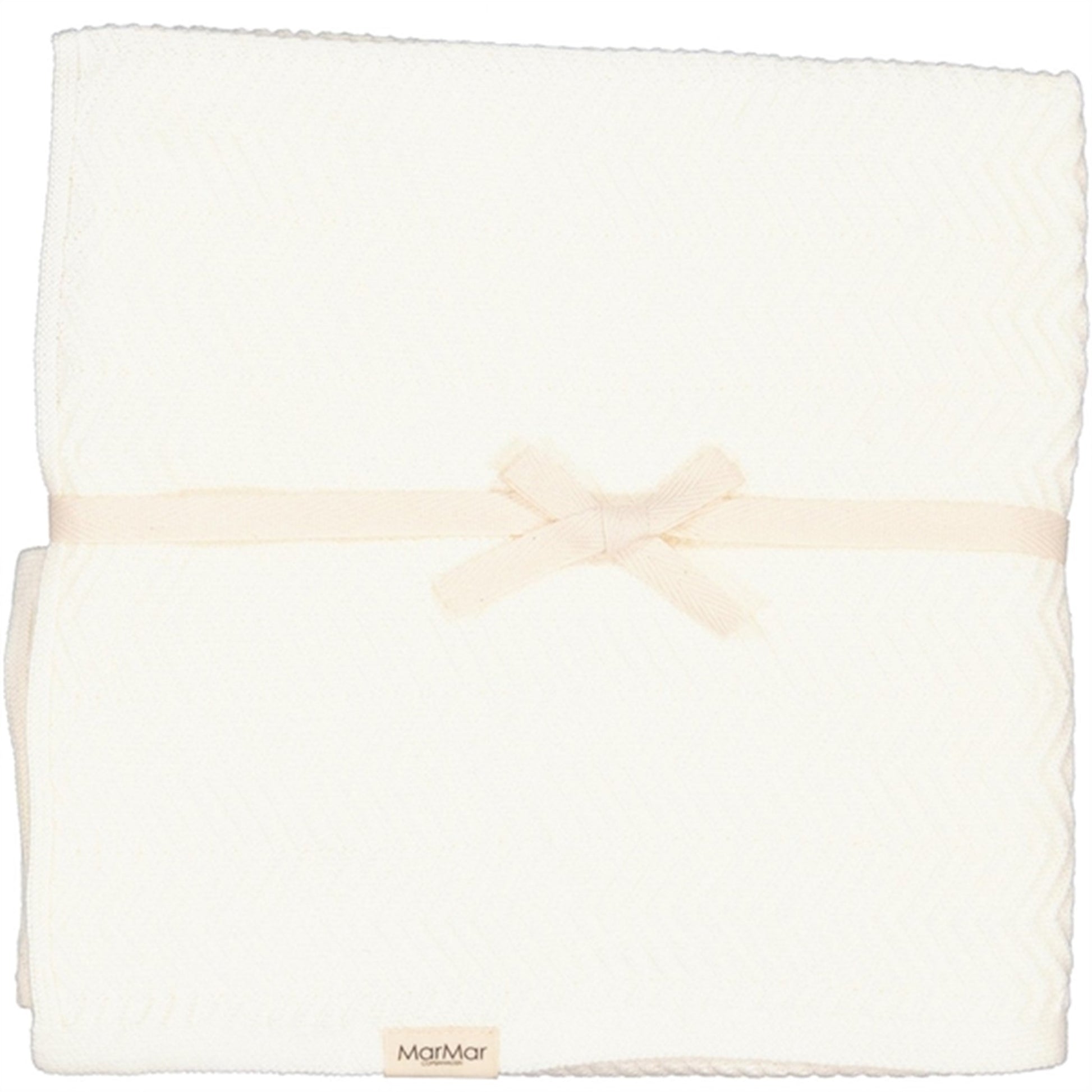 MarMar New Born Gentle White Alia Blanket