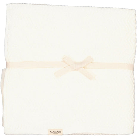 MarMar New Born Gentle White Alia Blanket