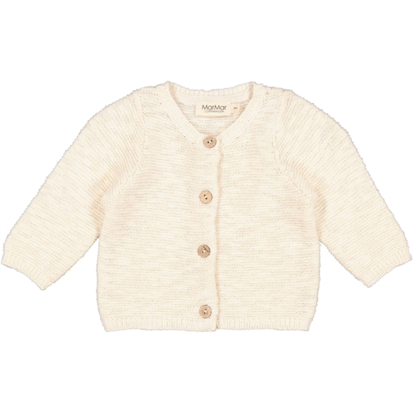 MarMar Cream Tyrus Knit Cardigan