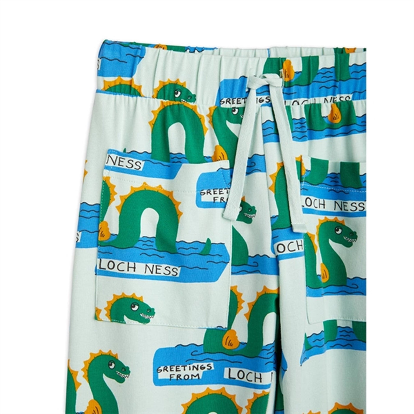 Mini Rodini Green Loch Ness Aop Pants