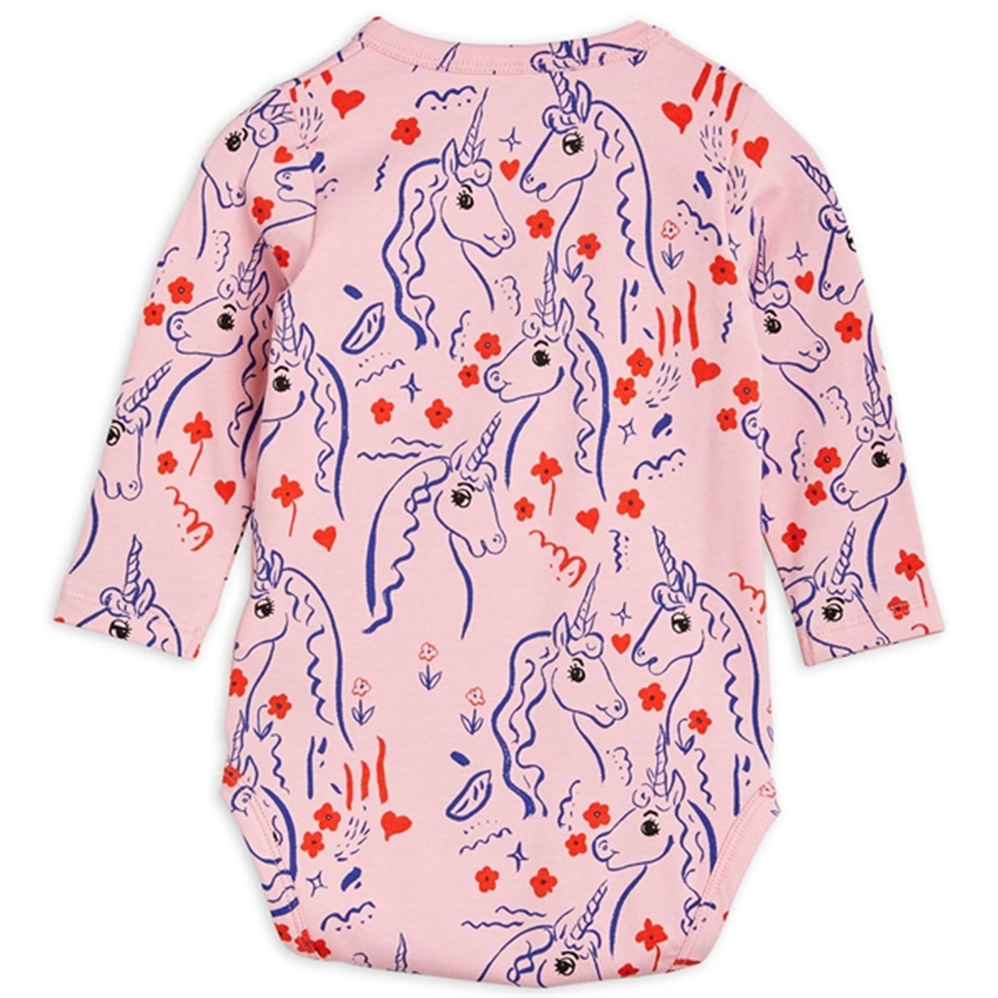 Mini Rodini Pink Scottish Unicorns Aop Body