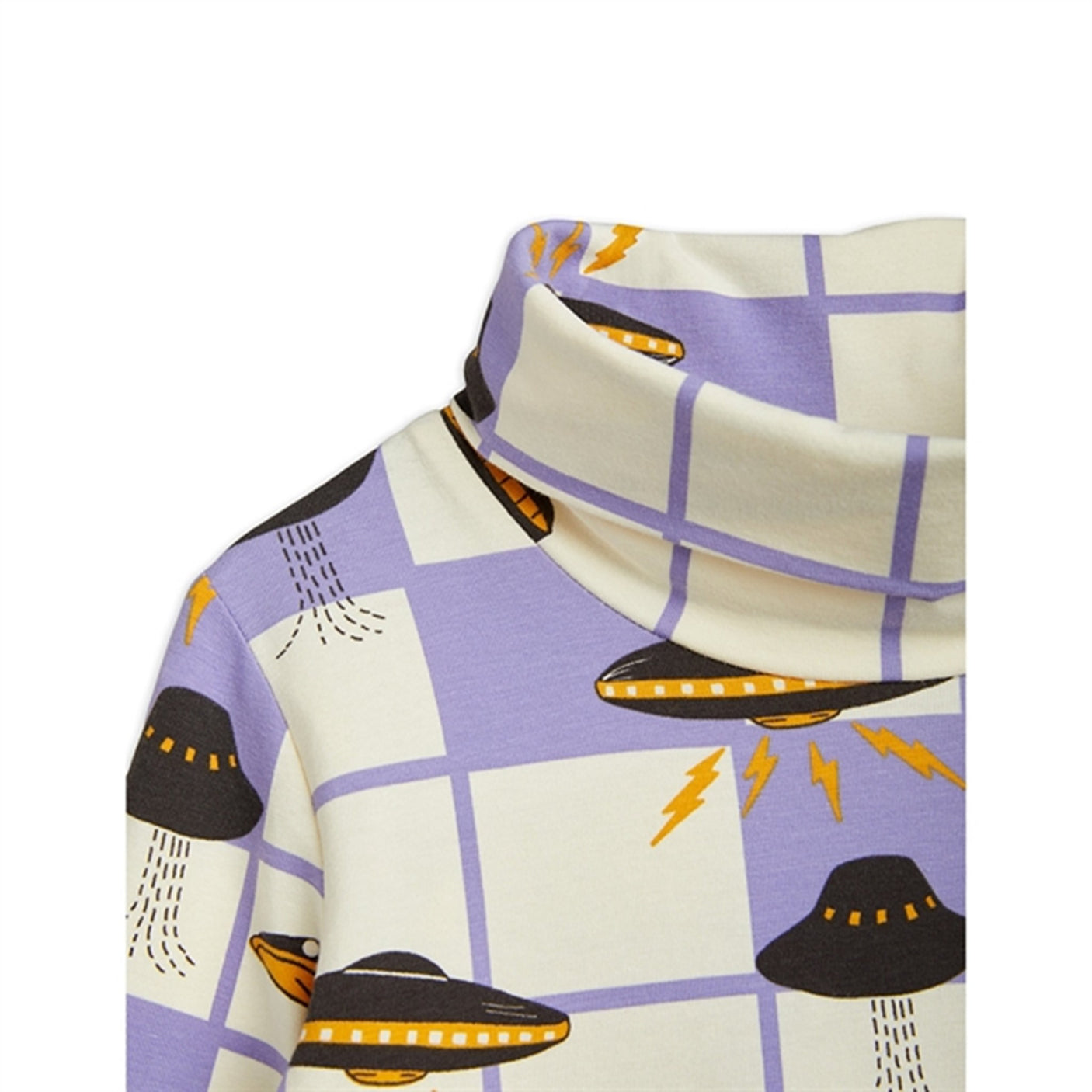 Mini Rodini Purple Ufo Aop Dress