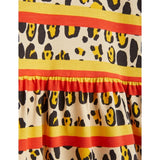 Mini Rodini Multi Leopard Stripe Aop Dress