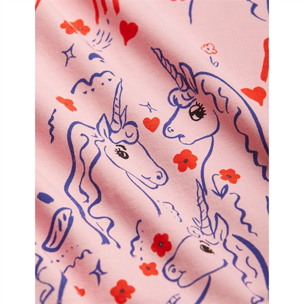 Mini Rodini Pink Scottish Unicorns Aop Dress