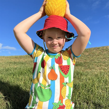 Småfolk Blue Atoll Fruit T-shirt