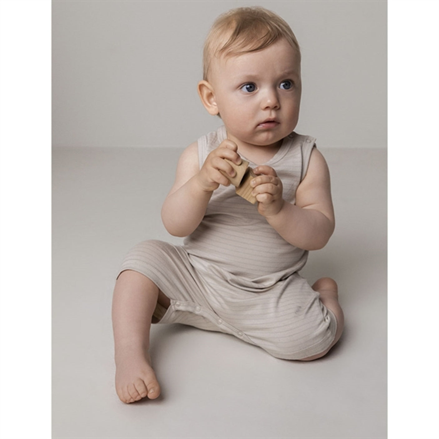 MarMar White Sage Stripe Rie Summer Suit